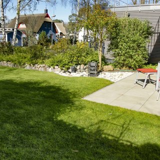 Gepflegter Gartenanteil