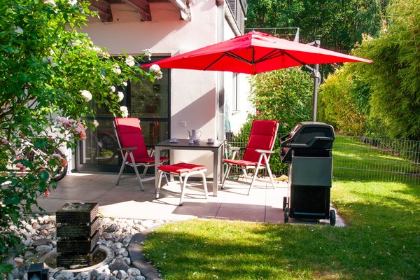 Ebenerdig erreichbare Terrasse