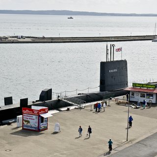 U-Boot H.M.S. Otus kann besichtigt werden