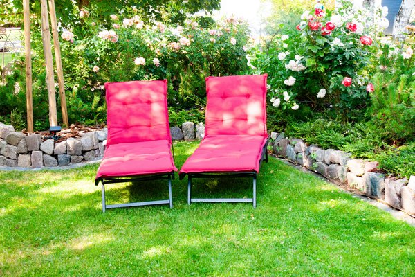 Eigener abschließbarer Garten